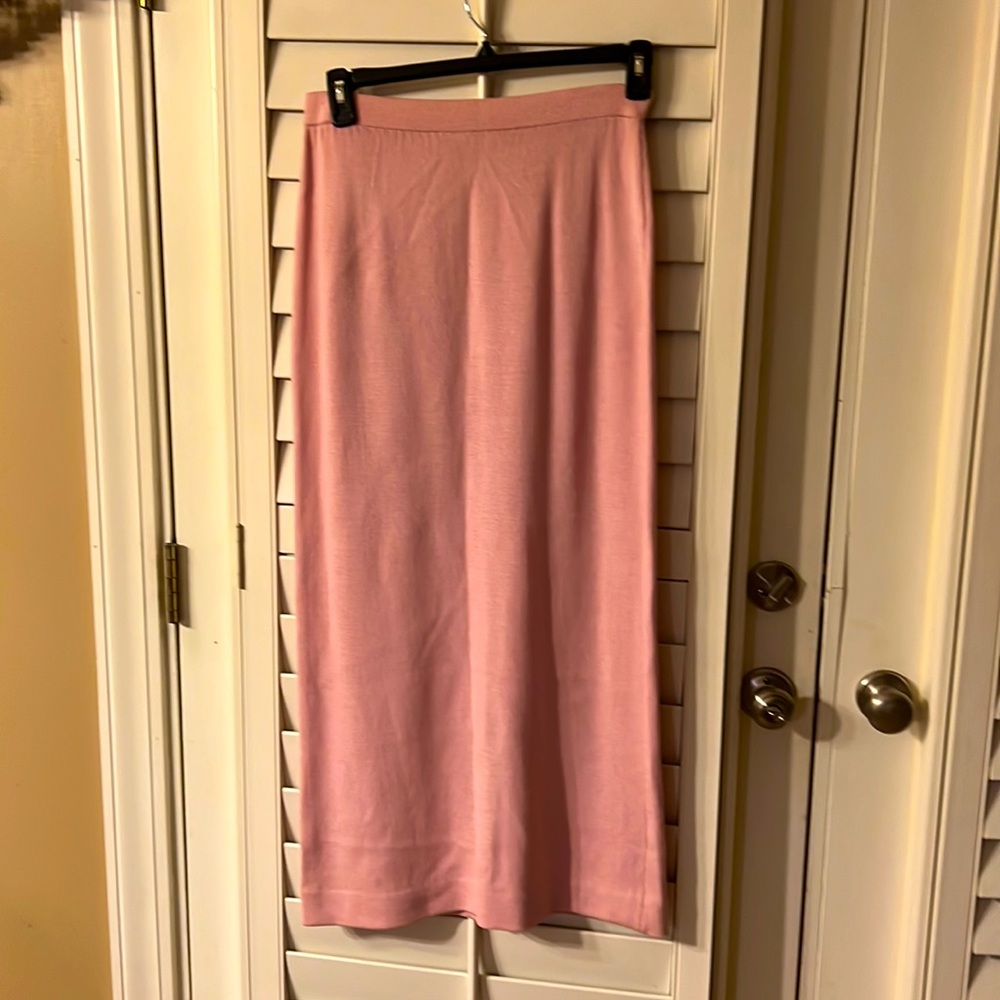 St John  evening skirt long pink size 10